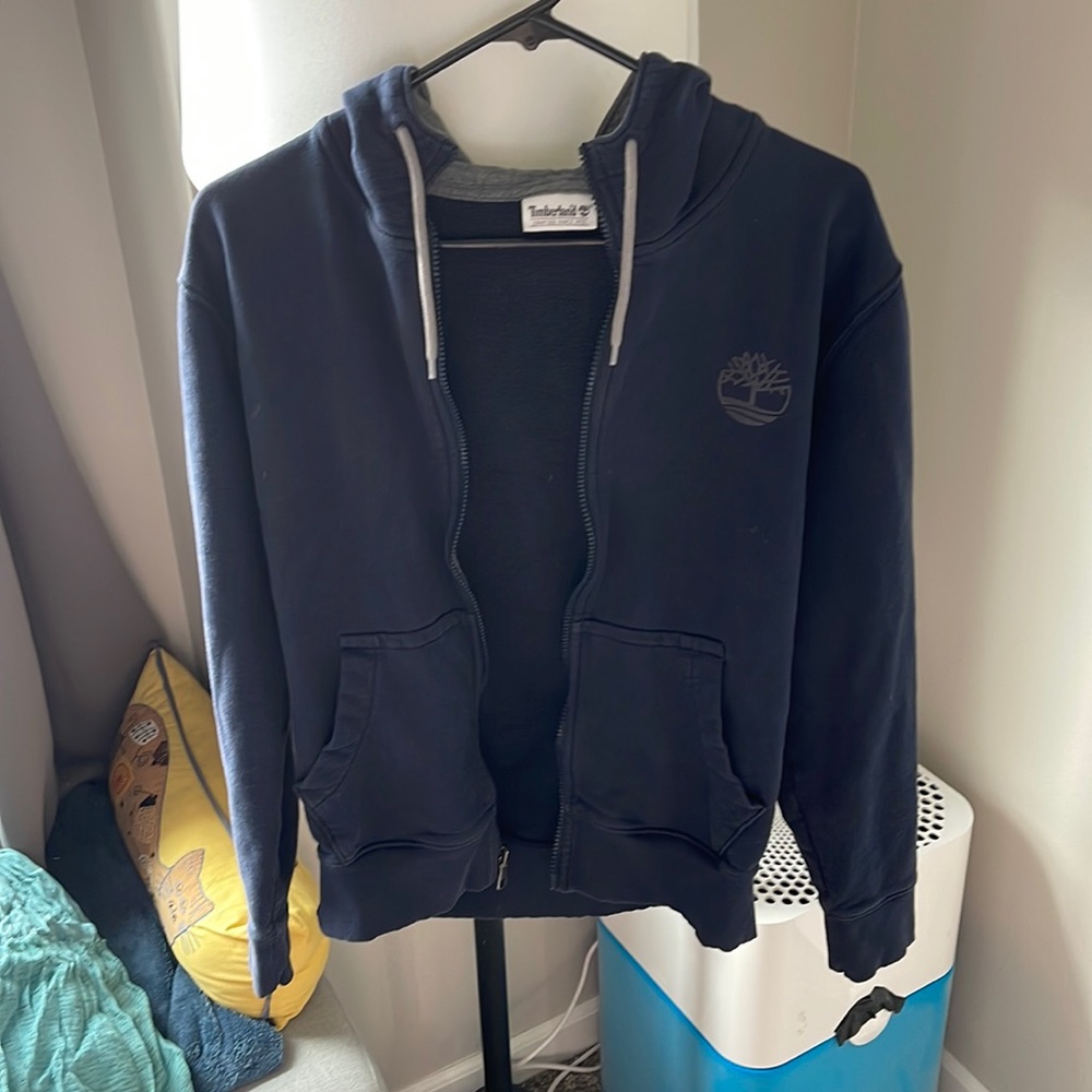 Timberland zip up hoodie “TBL Full Zip Logo Hoodie”